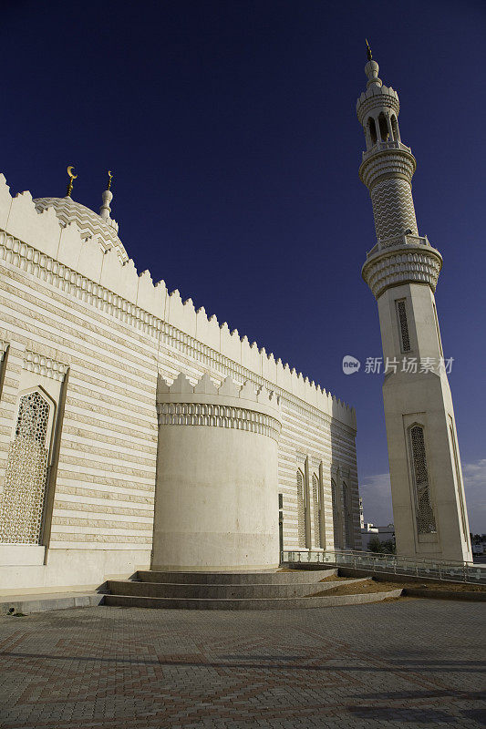 现代清真寺Ras Al Khaimah阿拉伯联合酋长国